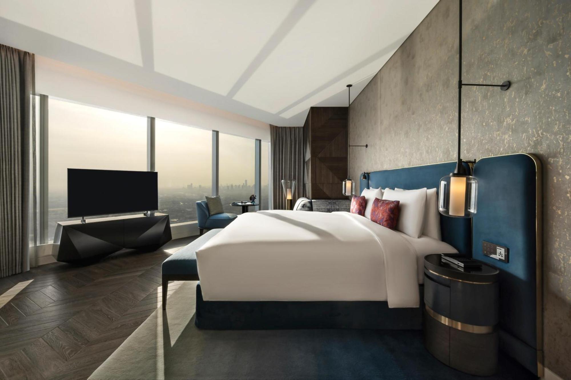 Отель So/ Uptown Дубай Номер фото A bedroom at the hotel